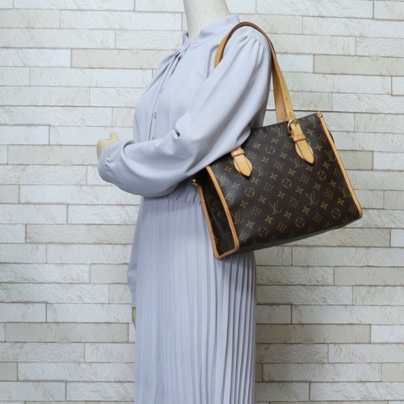 Louis Vuitton Popincourt Au Monogram Shoulder Bag Canvas M40007 Brown Women's... - Picture 2 of 12